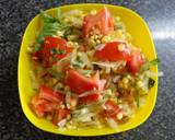 Foto del paso 1 de la receta Ensalada de tomates con choclo y albahaca