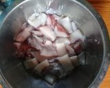 Foto langkah ke 1 dari resep Cumi Tahu Saus Tiram.