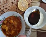 عکس مرحله 1 از دستور ماست وشیره