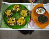 बेक्ड मेथी नाचनी कटोरी विथ स्प्राउट चाट Baked methi nachani katori with sprout chaat recipe in hindi रेसिपी चरण 4 फोटो