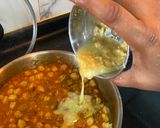 A picture of step 6 of Channa Masala.
