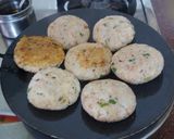 A picture of step 9 of Sama Rice patties.