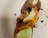 Foto langkah ke 3 dari resep Terung Bakar Kuah Santan.