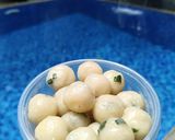 Foto langkah ke 6 dari resep Cilok empuk isi telur.