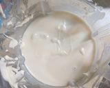 Foto langkah ke 3 dari resep Ubi Ungu Burnt Cheesecake.