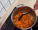 Foto del paso 3 de la receta: Crema de calabaza y manzana