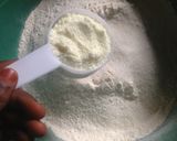 A picture of step 3 of Doughnut dough.