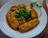 Hình bước làm 3 của món Đậu phụ khìa nước dừa