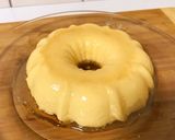 A picture of step 6 of Low Carb (Keto-friendly) Flan Custard dessert White Chocolate Pumpkin.