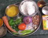 A picture of step 1 of Butter dal khichdi.