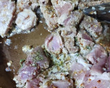 Foto del paso 2 de la receta: Penne Rigatti con lomo de cerdo en salsa blanca