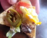 A picture of step 5 of Layered Crescent Salad (hot+cold salad).