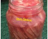 A picture of step 3 of Ginger Pickle #winterdishes.