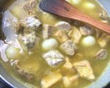 Foto langkah ke 3 dari resep Terik tahu, tempe, telur puyuh, ayam (MPASI 1+).