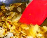 A picture of step 2 of Creamy Fajita pasta.