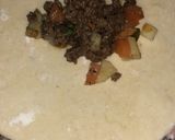 A picture of step 4 of Bow pies, caterpillar bread, and others.