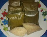 Foto langkah ke 3 dari resep Papais cau/ pepes pisang.
