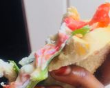 A picture of step 4 of BREAD (local sandwich)🥪.