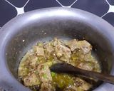 A picture of step 2 of Hyderabadi Beef Masalah.