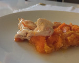 Foto del paso 2 de la receta: Arroz integral con pollo y calabaza asada 🍁