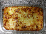 Lasaña de espinacas sin bechamel