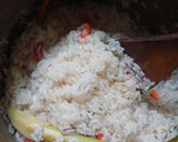 Foto langkah ke 2 dari resep Nasi Bakar Cumi.