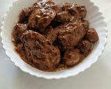 Foto langkah ke 4 dari resep Rendang Ayam (Bumbu Instan).