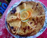 Pas rețetă Clătite dulce-acrişoare cu suc de fructe citrice 4 fotografie