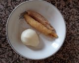 Foto del paso 1 de la receta: Bizcochuelo de banana y pera✨