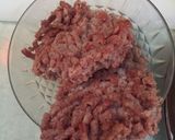 Foto langkah ke 4 dari resep Tumis daging sapi giling dgn sawi dan tahu sedap.