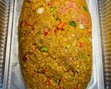 A picture of step 3 of Christmas 🎄 🎁 Meatloaf.