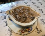 Une image de l'étape 8 de Sauce aux morilles,crème,oignon et vin rouge.