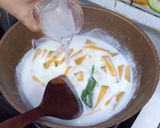 รูปขั้นตอนการทำที่ 2 ของ บวดฟักทอง สูตรไขมันต่ำ #มนต์รักขนมไทย