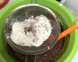 Foto langkah ke 3 dari resep Fancy Brownies Panggang🌺.