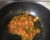 A picture of step 6 of Drumstick sabzi.