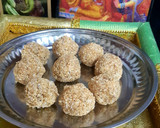गिरी व रामदाना लड्डू रेसिपी चरण 3 फोटो