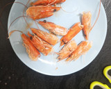 Foto del paso 1 de la receta: "Zumo" de langostinos