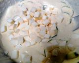 Une image de l'étape 5 de Beignet de courgettes et mozzarella.