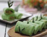 Foto langkah ke 9 dari resep Dadar Gulung Unti Kelapa (#pekaninspirasi).