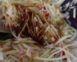 Foto langkah ke 3 dari resep Tumis Kecap Pepaya Serut.
