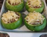 Foto del paso 4 de la receta: Zapallitos rellenos de carne