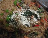 Foto langkah ke 5 dari resep Japchae (Tumis Soun Ala Korea).