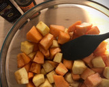 Foto del paso 1 de la receta: Rúcula con calabaza asada y aliño balsámico