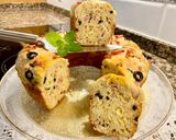 Foto del paso 18 de la receta: Pastel salado con queso y aceitunas