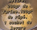 Une image de l'étape 3 de Cake carotte et courgette.