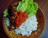 Foto langkah ke 8 dari resep Ayam Bakar Bumbu Rujak + Sambal Terasi.