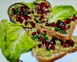 Pas rețetă Gustare cu avocado și rodii🧿 1 fotografie