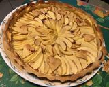 Une image de l'étape 10 de Tarte aux pommes, noix de coco et pamplemousse.