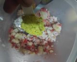 A picture of step 3 of Sukha Bhel.