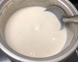 Hình bước làm 1 của món Sữa chua phô mai